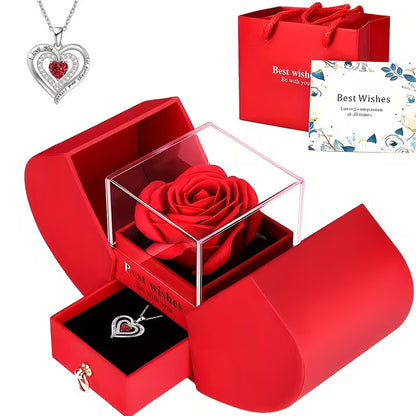 Eternal Rose Jewelry Box