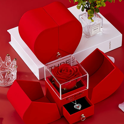 Eternal Rose Jewelry Box